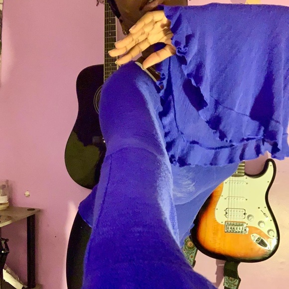 Free People Bell Sleeve Knit Top - Picture 3 of 4